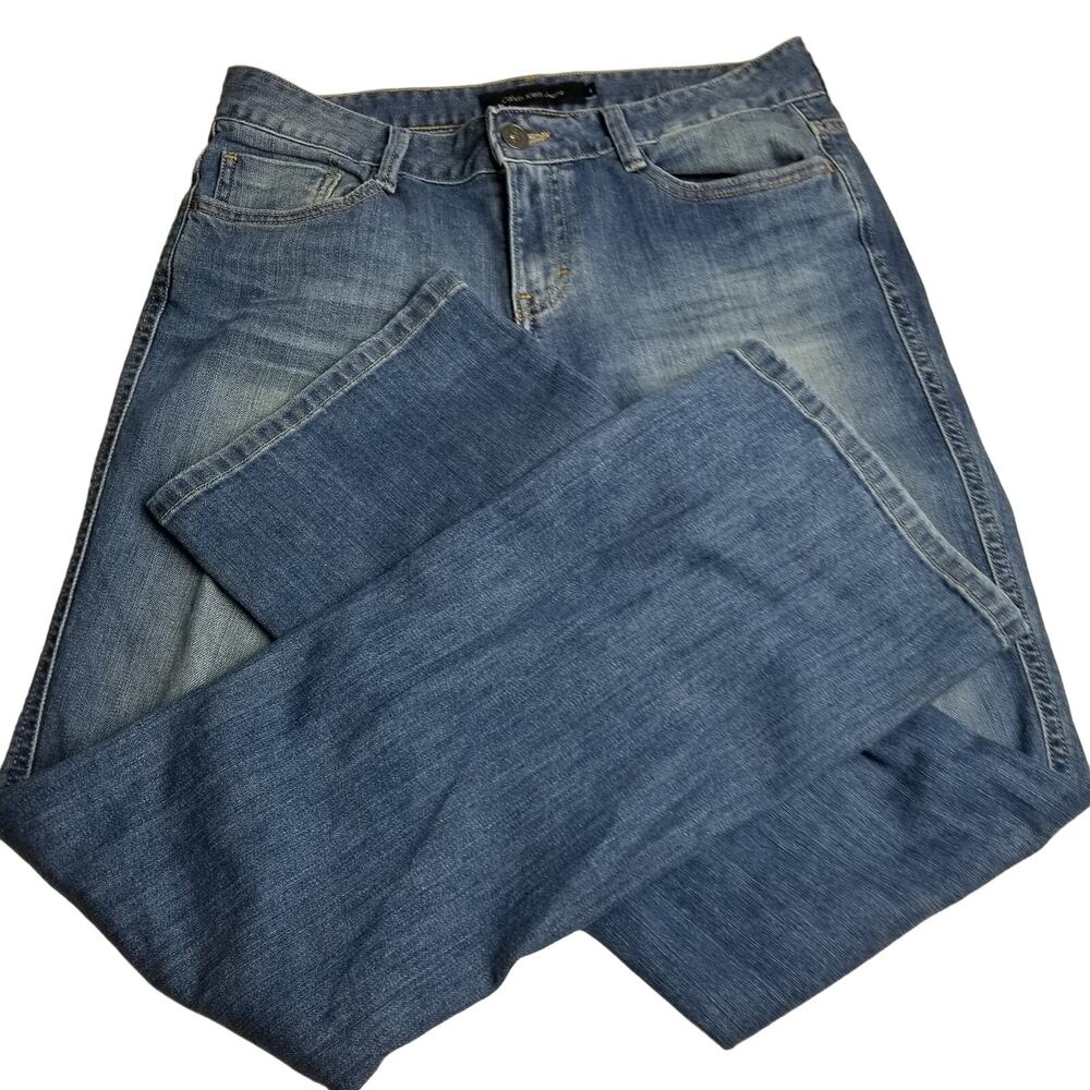 Calvin Klein Vintage Ultimate Boot Cut Denim Blue Jeans Good Size 8